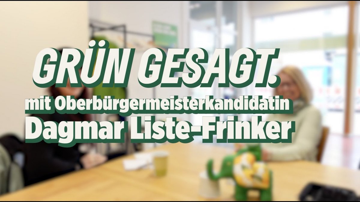 GRÜN GESAGT mit Dagmar Liste-Frinker, Oberbürgermeisterkandidatin für Wuppertal